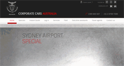 Desktop Screenshot of corporatecarsaustralia.com.au